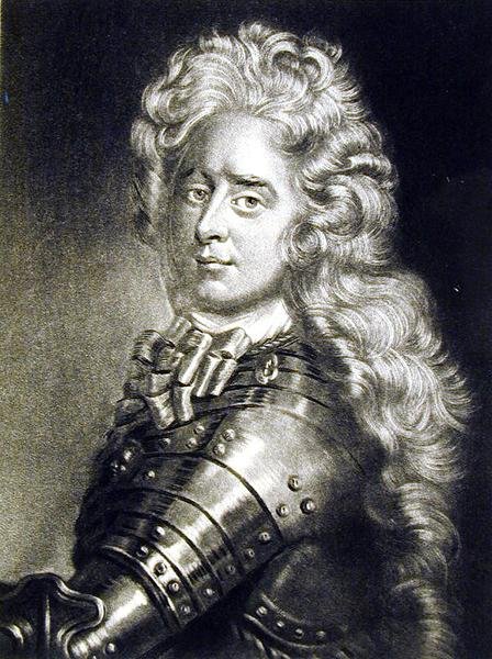 Grev Konismark (d.1686) illustrasjon fra Portraits of Characters Illustrious in British History, gravert av Richard Earlom (1743-1822) og Charles Turner (ca. 1773-1857) (mezzotint) av English School