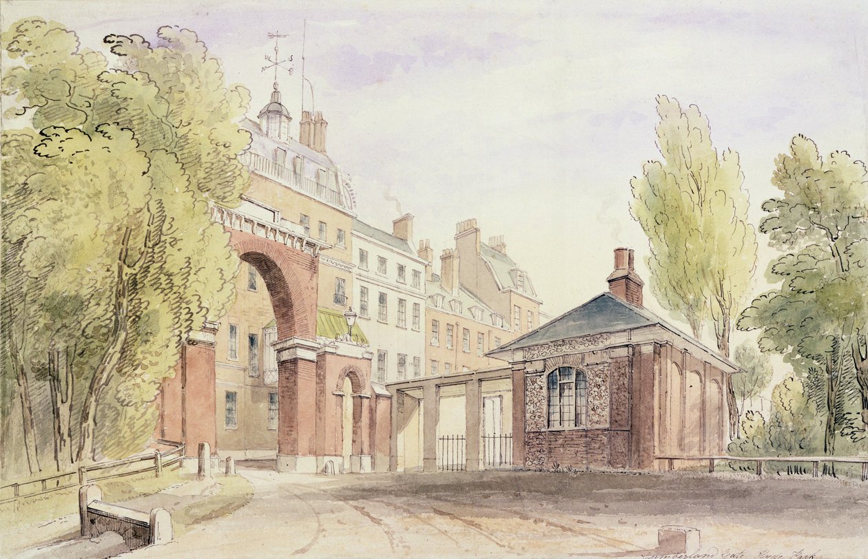 Cumberland Gate, Hyde Park av English School