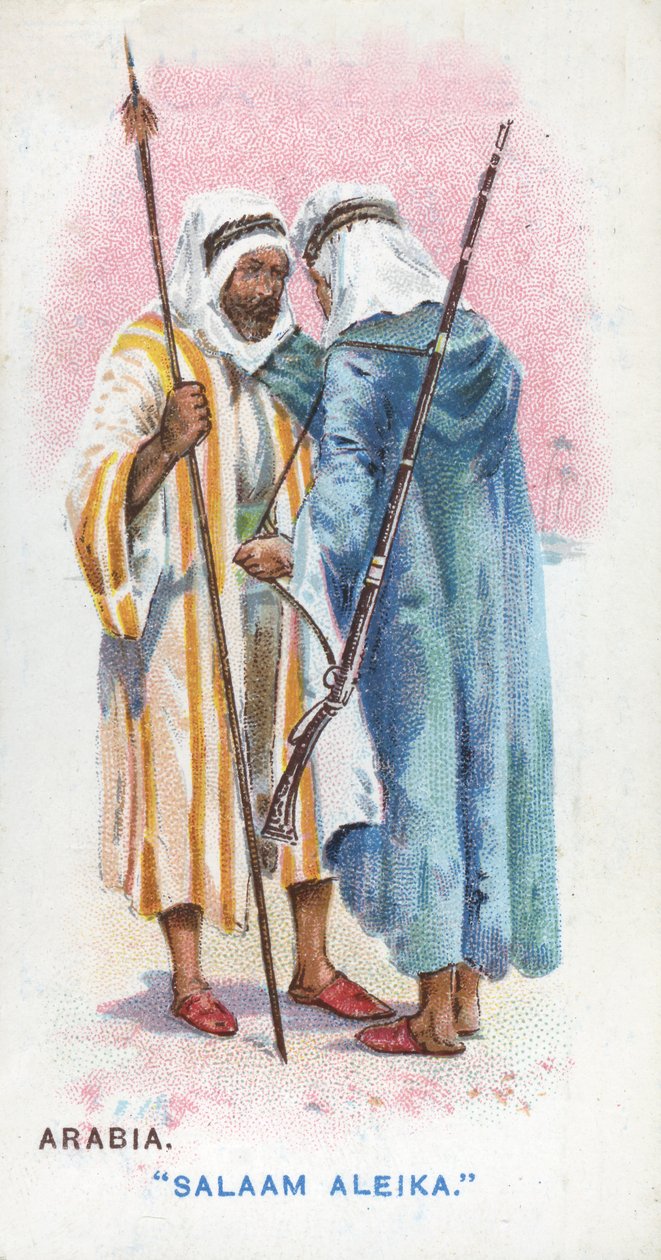 Vanlig hilsen i Arabia, 1907 av English School
