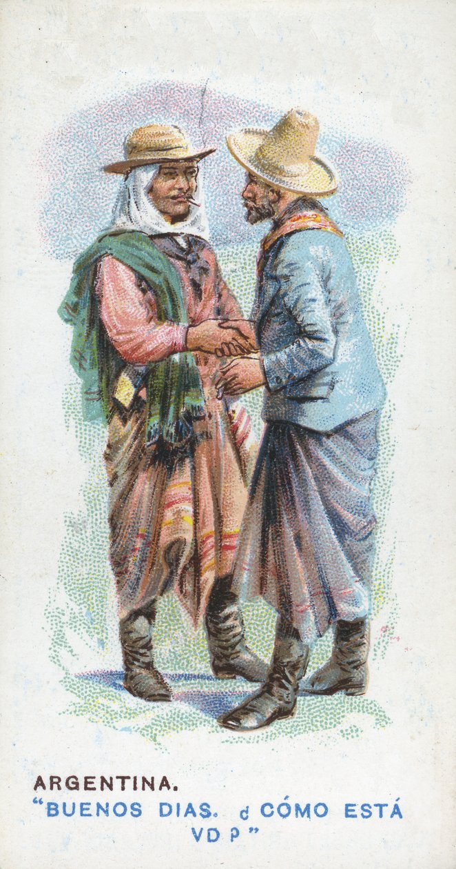 Vanlig hilsen i Argentina, 1907 av English School
