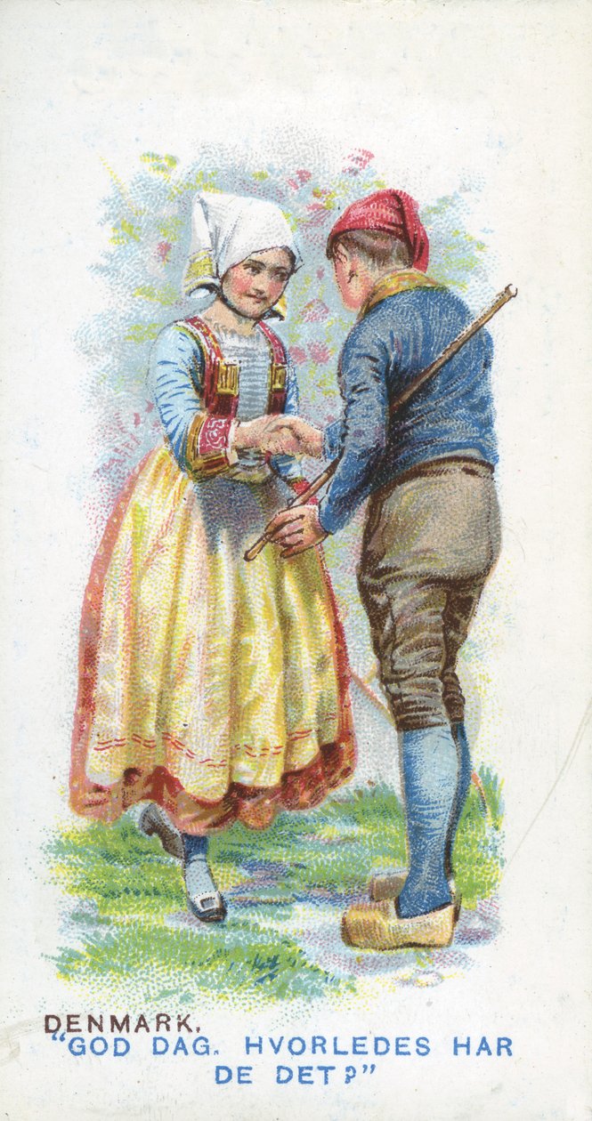 Vanlig hilsen i Danmark, 1907 av English School