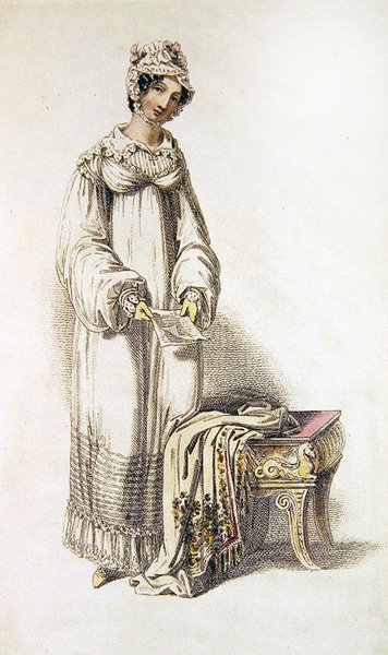 Dagskjole, motetallerken fra Ackermann