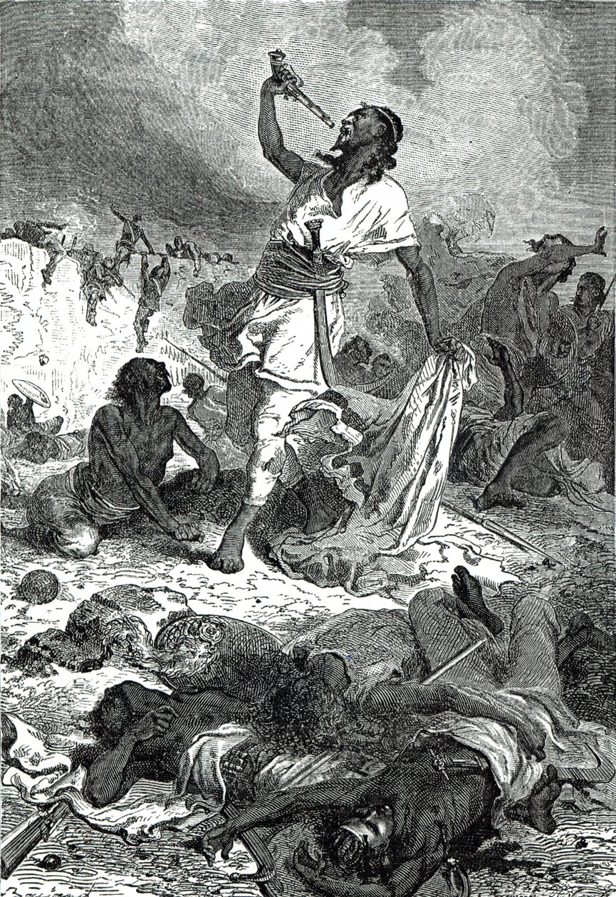 Death of the Emperor Theodore, fra 
