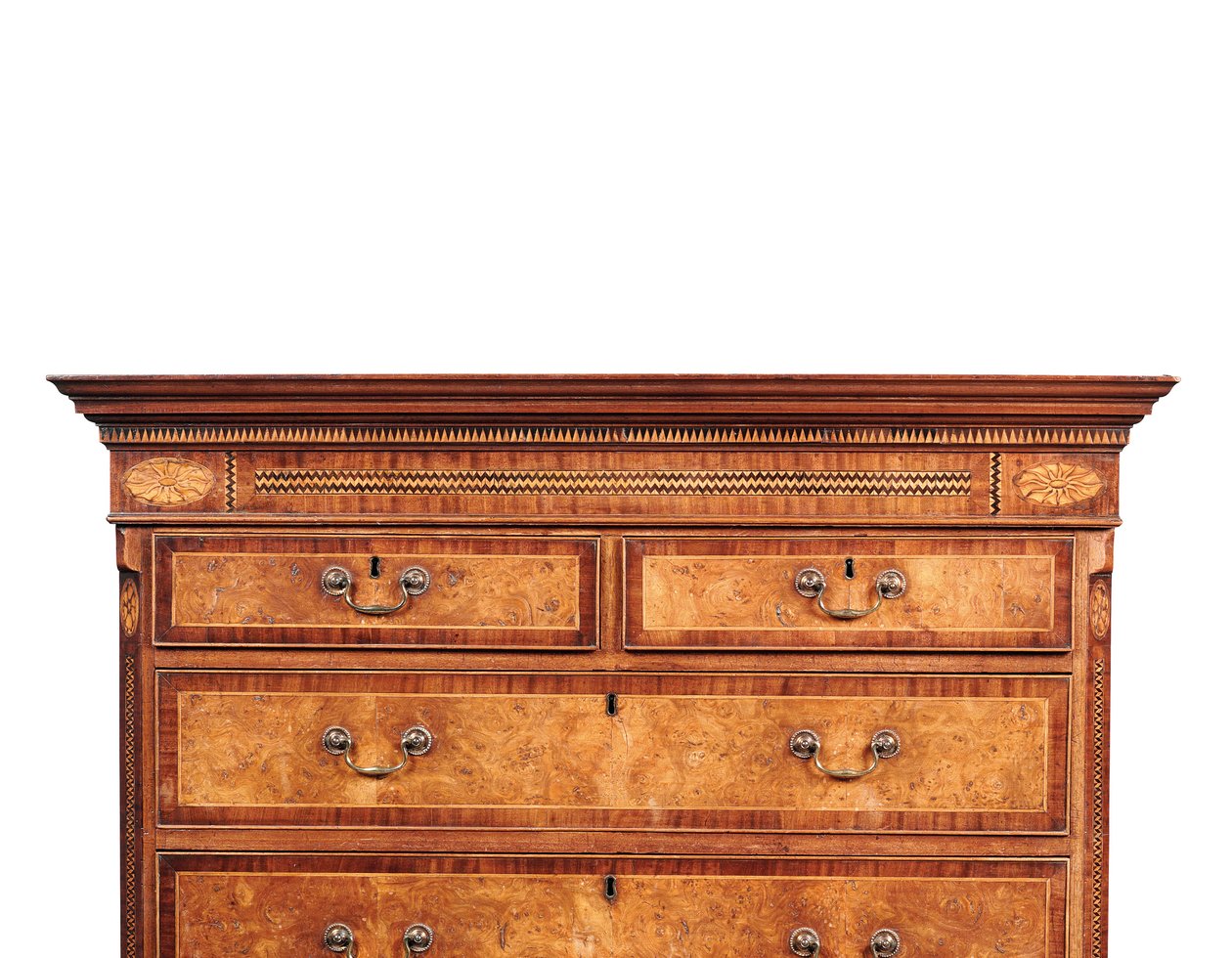 Detalj av en George III Tallboy av English School