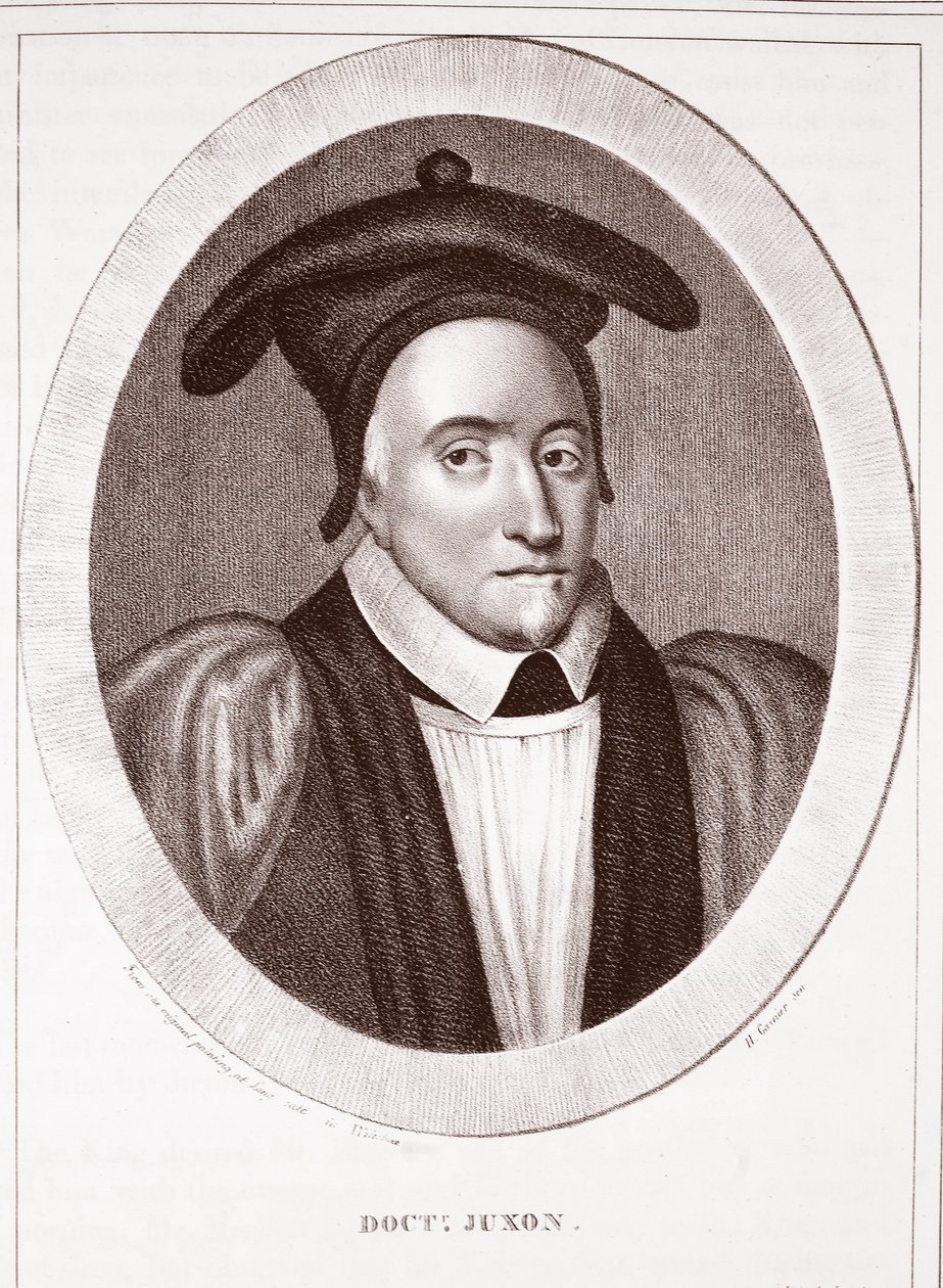 Doktor Juxon, tilskrevet H. Gaunier, gravert av de Langlume av English School