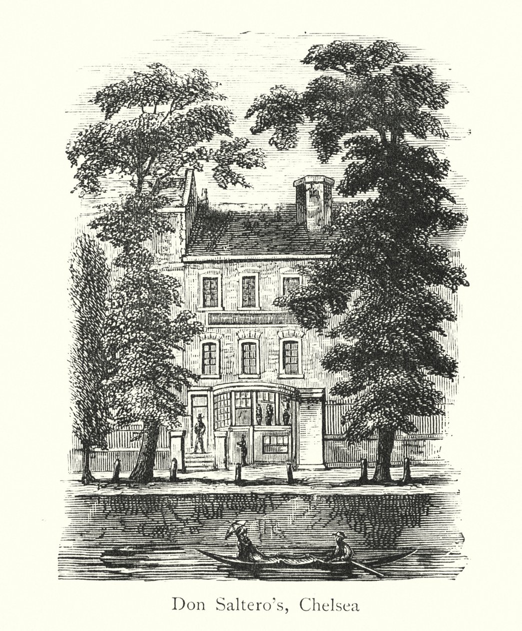 Don Salteros, Chelsea (litografi) av English School