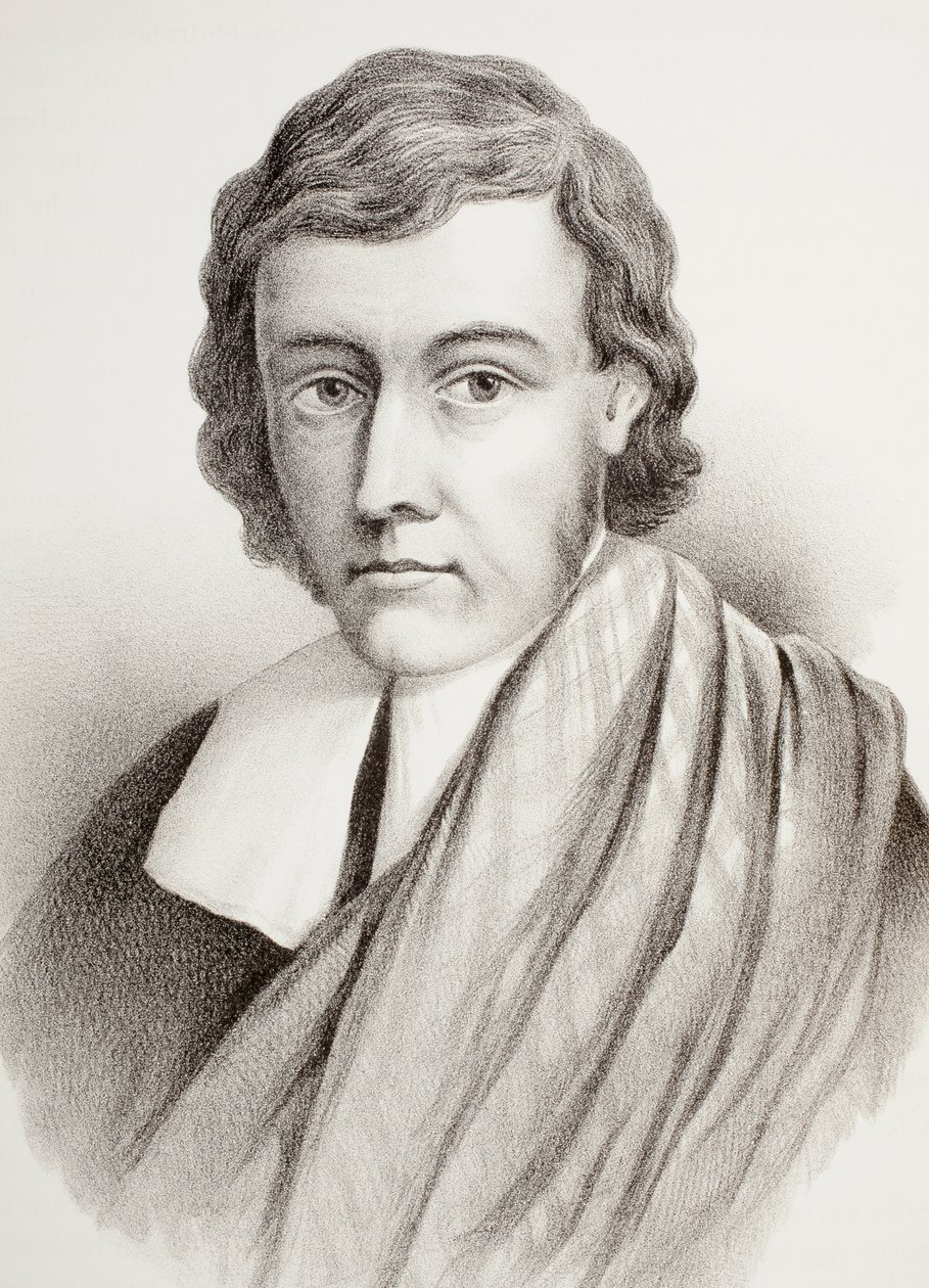 Donald Cargill, fra 'The Scots Worthies Ifølge Howie's Second Edition, 1781', av John Howie (1735-93) utgitt 1879 av English School