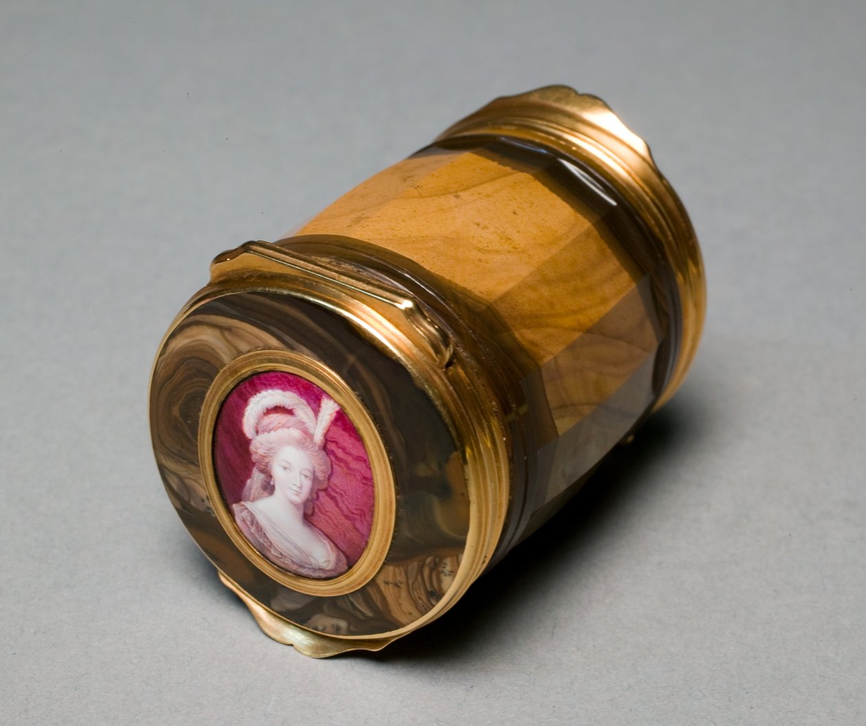 Dobbel snusboks, ca. 1775-80 av English School