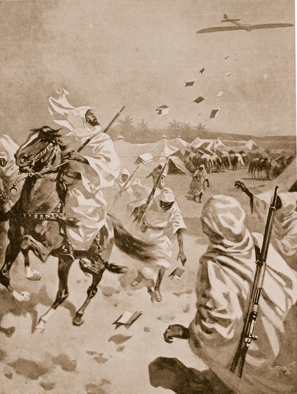 Slippe brosjyrer om araberne under den italiensk-tyrkiske krigen, 1911-12 av English School