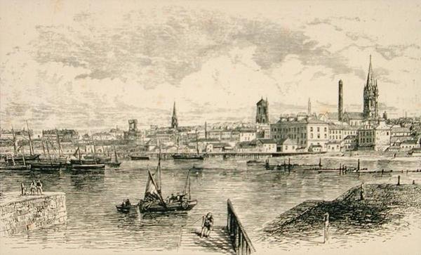 Dundee i ca. 1880, fra 
