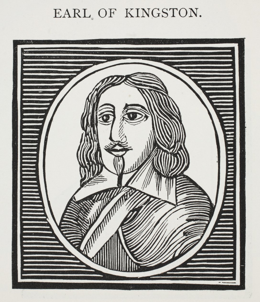Earl of Kingston (1600-80), illustrasjon fra Chap-books of the Eighteenth Century av John Ashton, pub. 1882 av English School