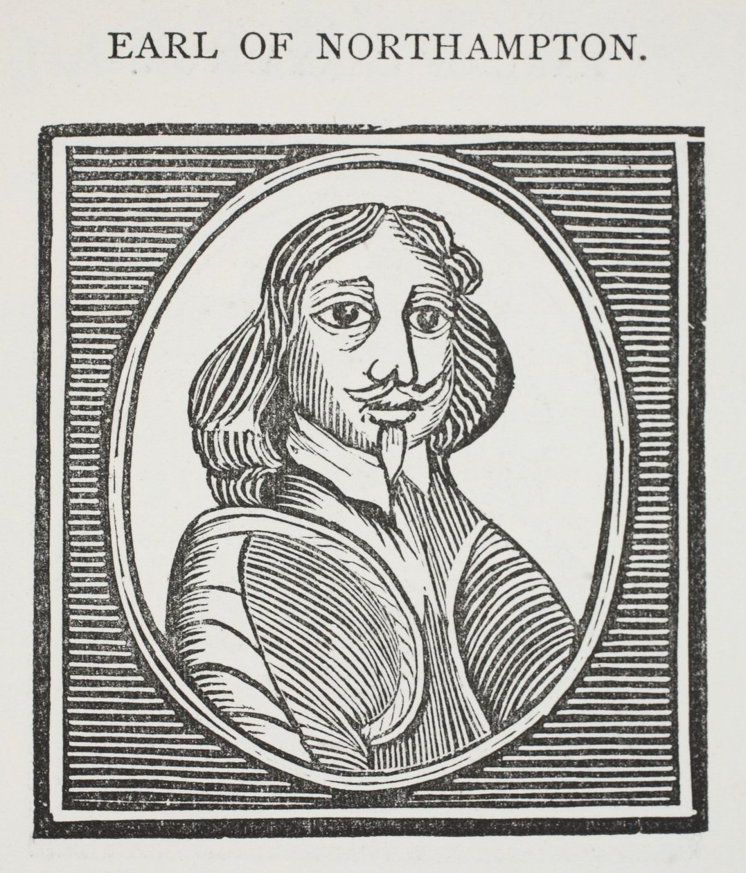 Earl of Northampton, illustrasjon fra Chap-books of the Eighteenth Century av John Ashton, pub. 1882 av English School