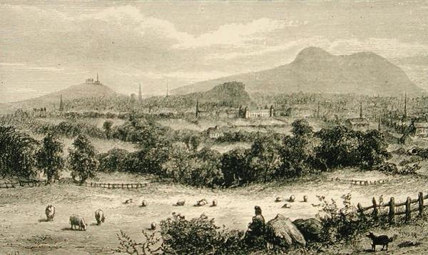 Edinburgh i ca. 1880, fra 