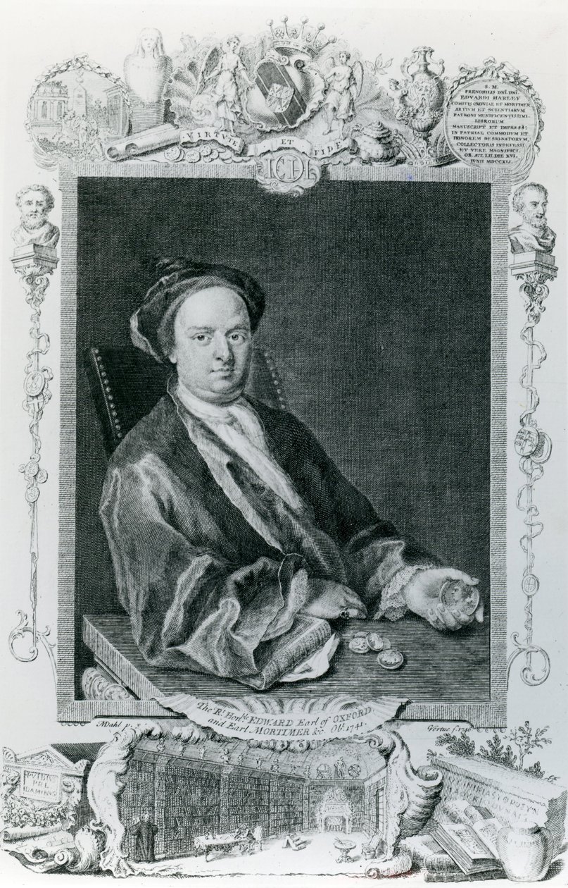 Edward Harley, andre jarl av Oxford (1689-1741) av English School