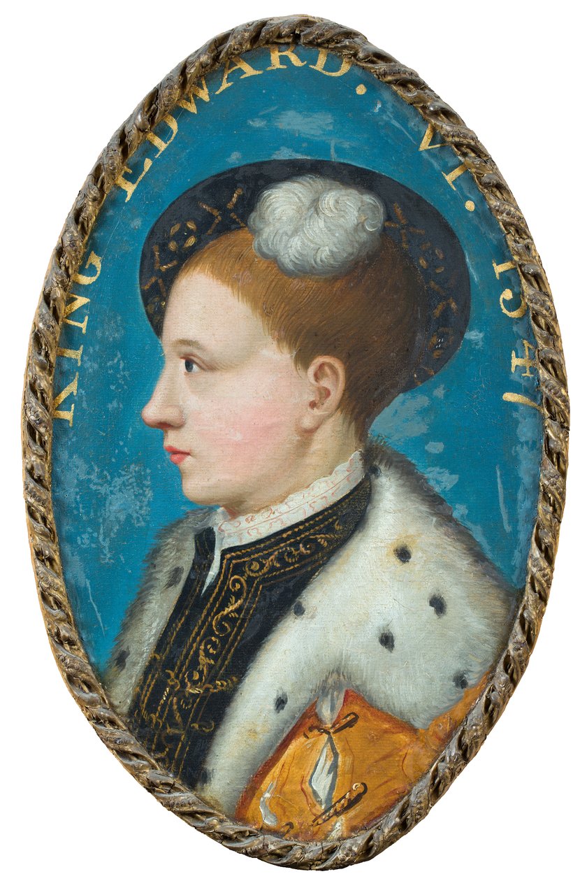 Edward VI (olje) av English School