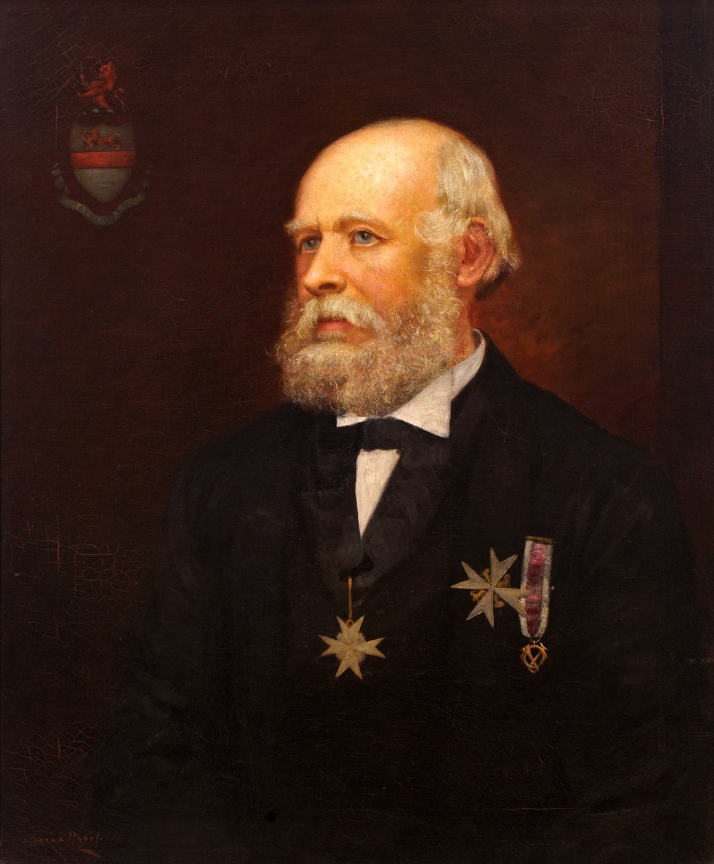 Edward Walford, ca. 1880 av English School