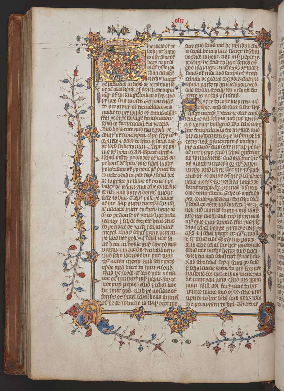 Egerton 617, Wycliffite Bible, før 1397 (vellum) av English School