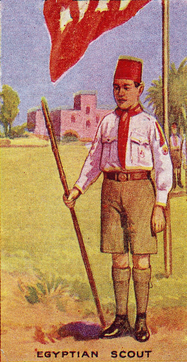 Egyptisk speider, 1923 av English School