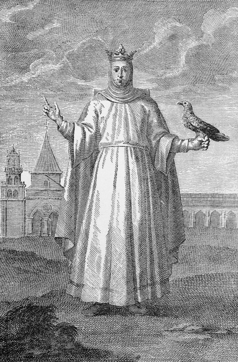 Eleanor, datter av Henry II av England (1133-89) kone til Alfonso VIII av Castilla (ca. 1155-1214) av English School