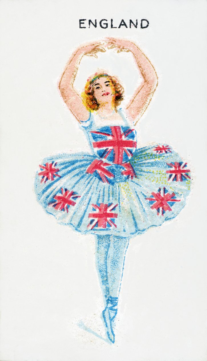 England, sigarettkort, 1915 av English School