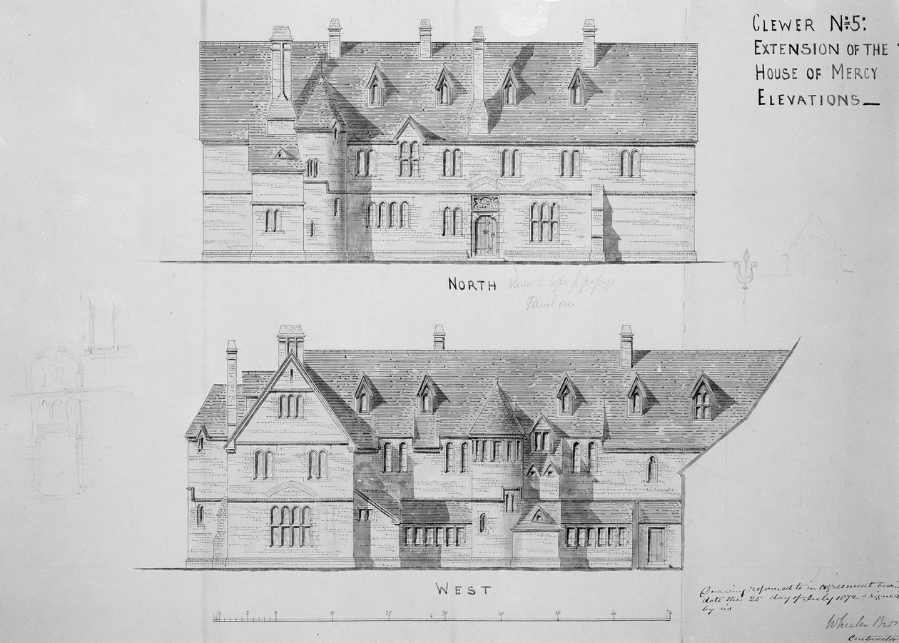 Forlengelse av House of Mercy, Clewer av English School