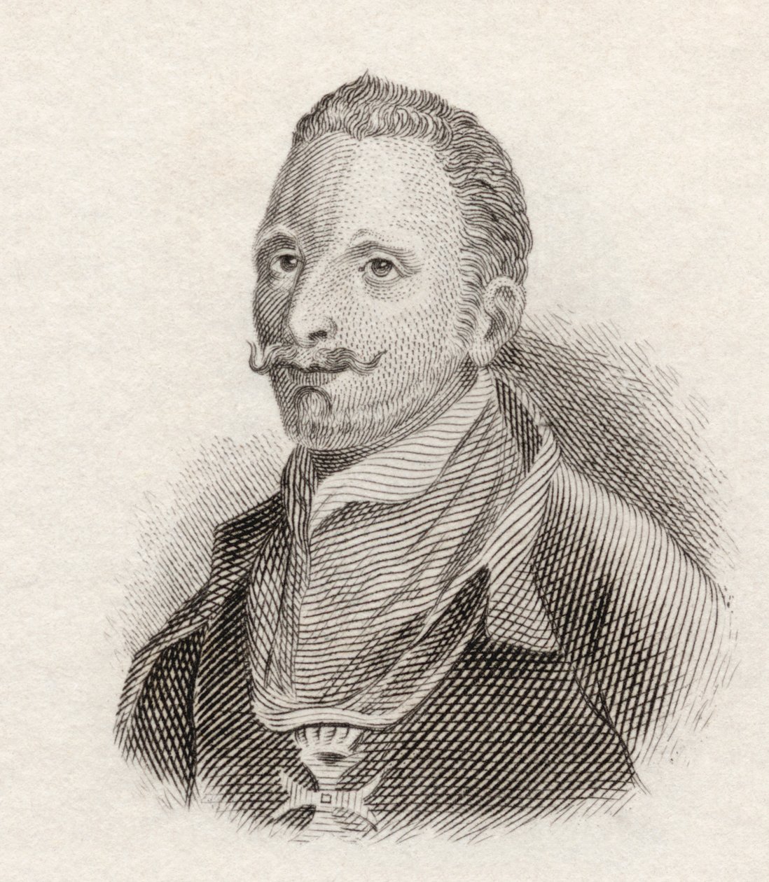 Felix Lope de Vega og Carpio, fra Crabb's Historical Dictionary pub. 1825. av English School