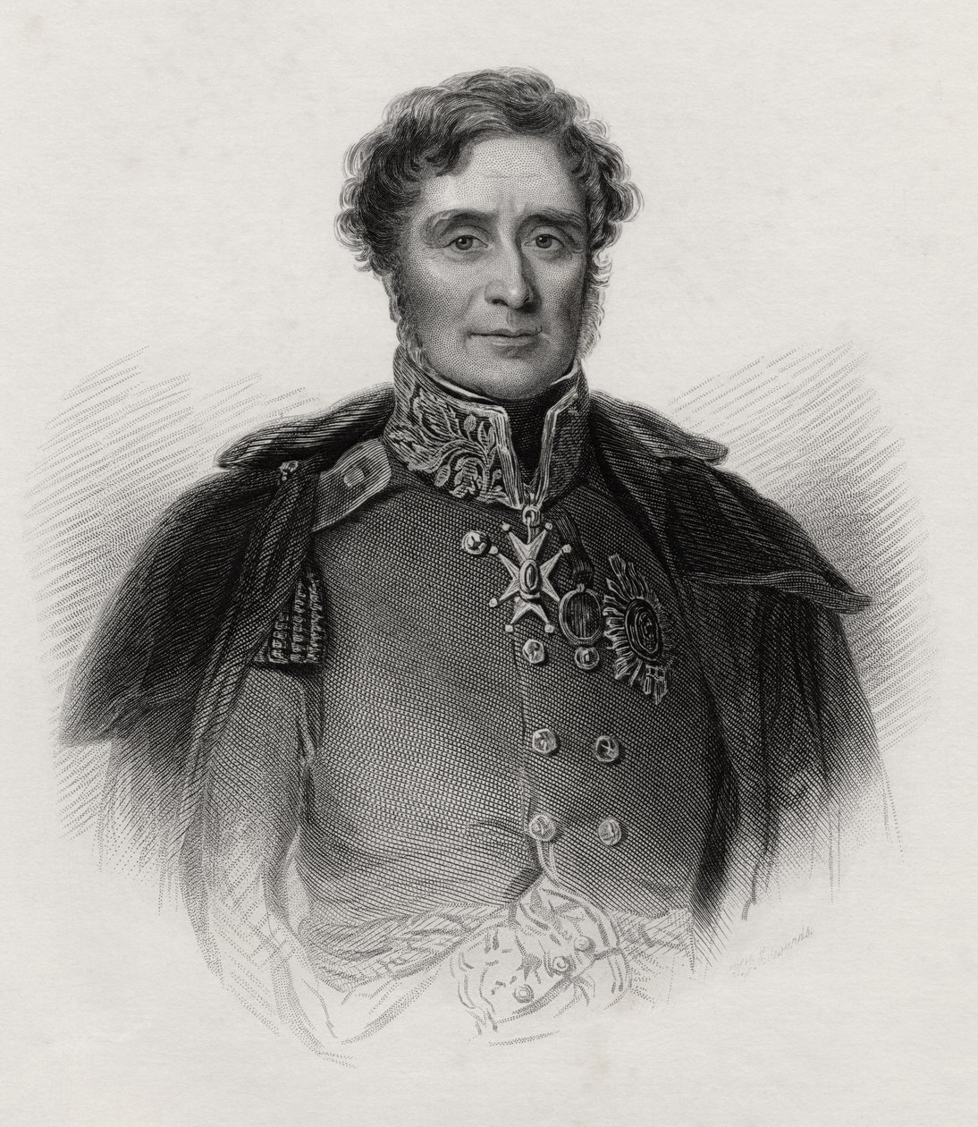 Fitzroy James Henry Somerset (1788-1855), 1. baron Raglan av English School