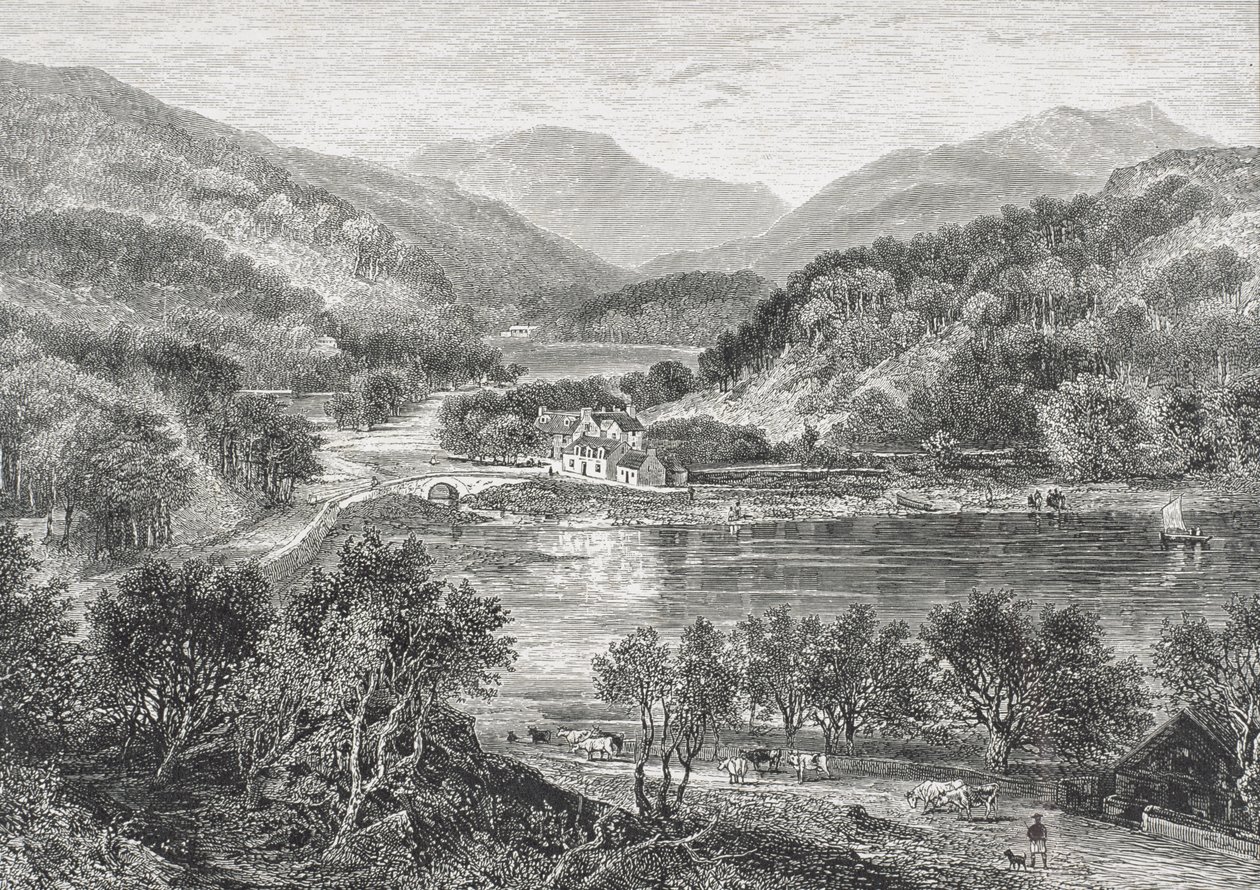 Flowerdale, Gairloch i ca. 1880, fra 