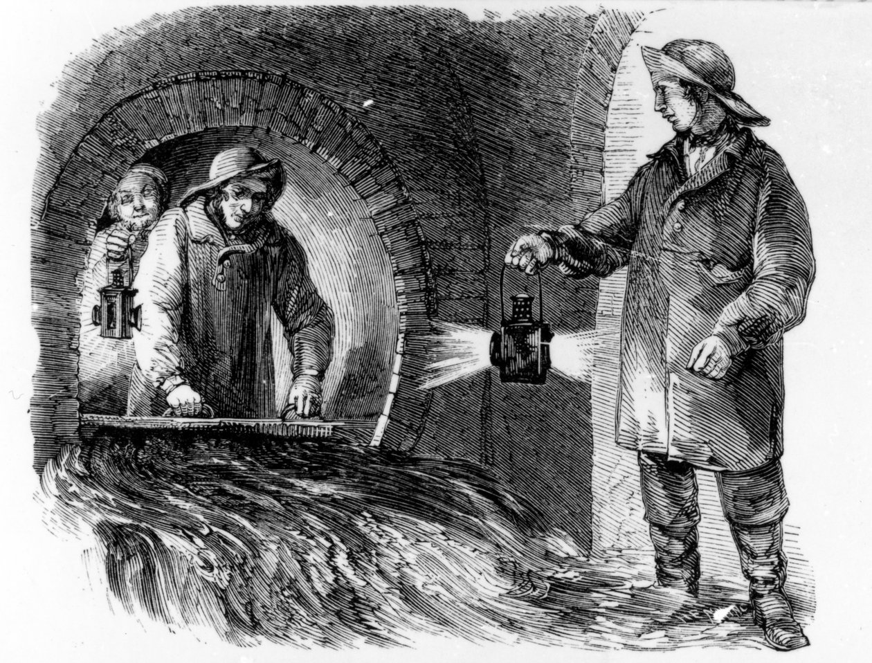 Flushing the Sewers, illustrasjon fra 