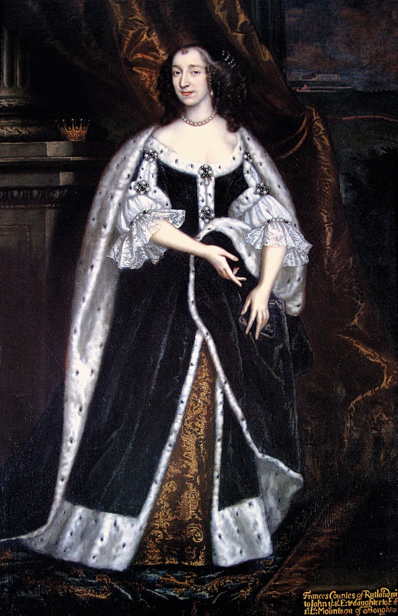 Frances Montagu, grevinne av Rutland, ca. 1706 av English School