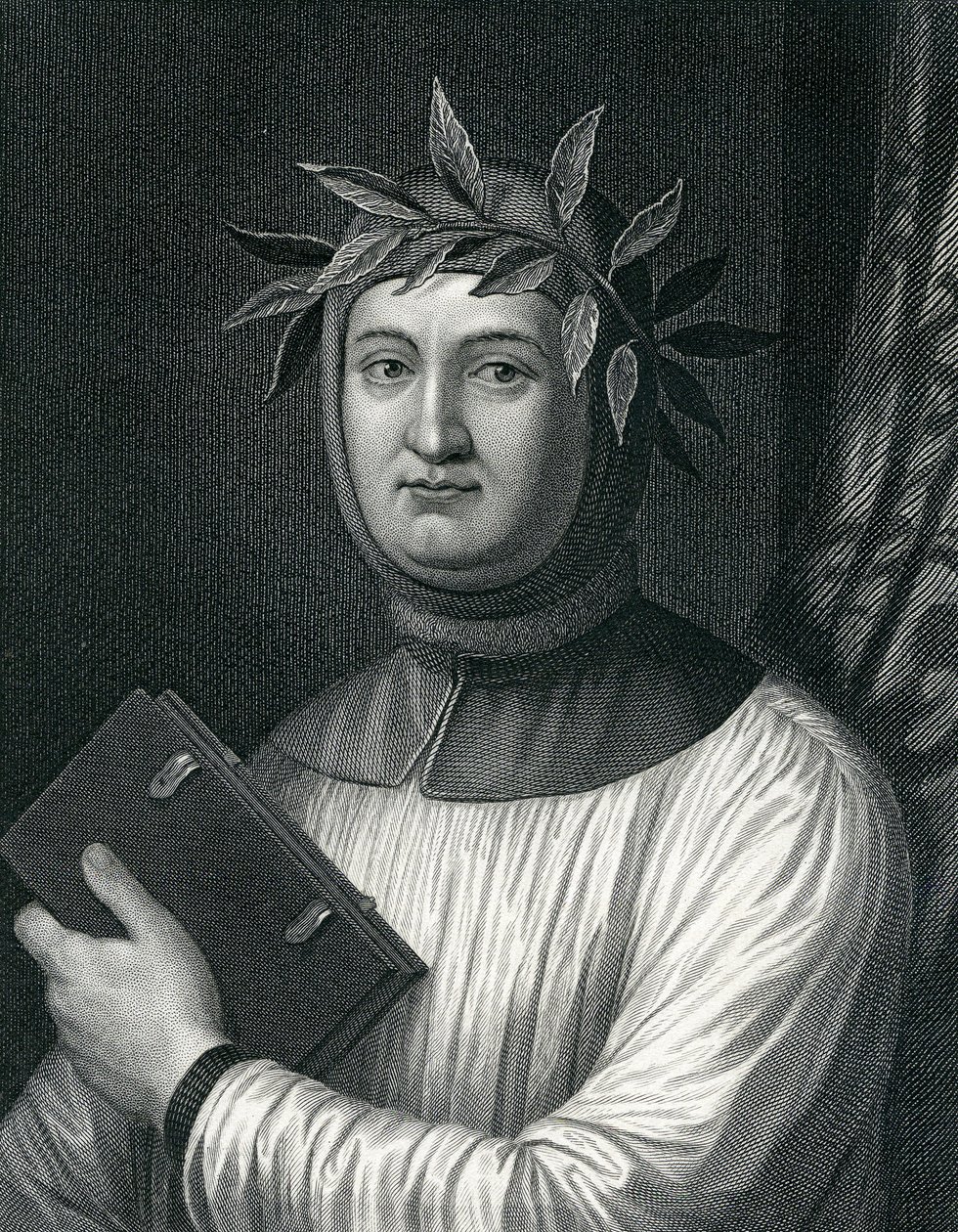 Francis Petrarch, 1800-tallet av English School