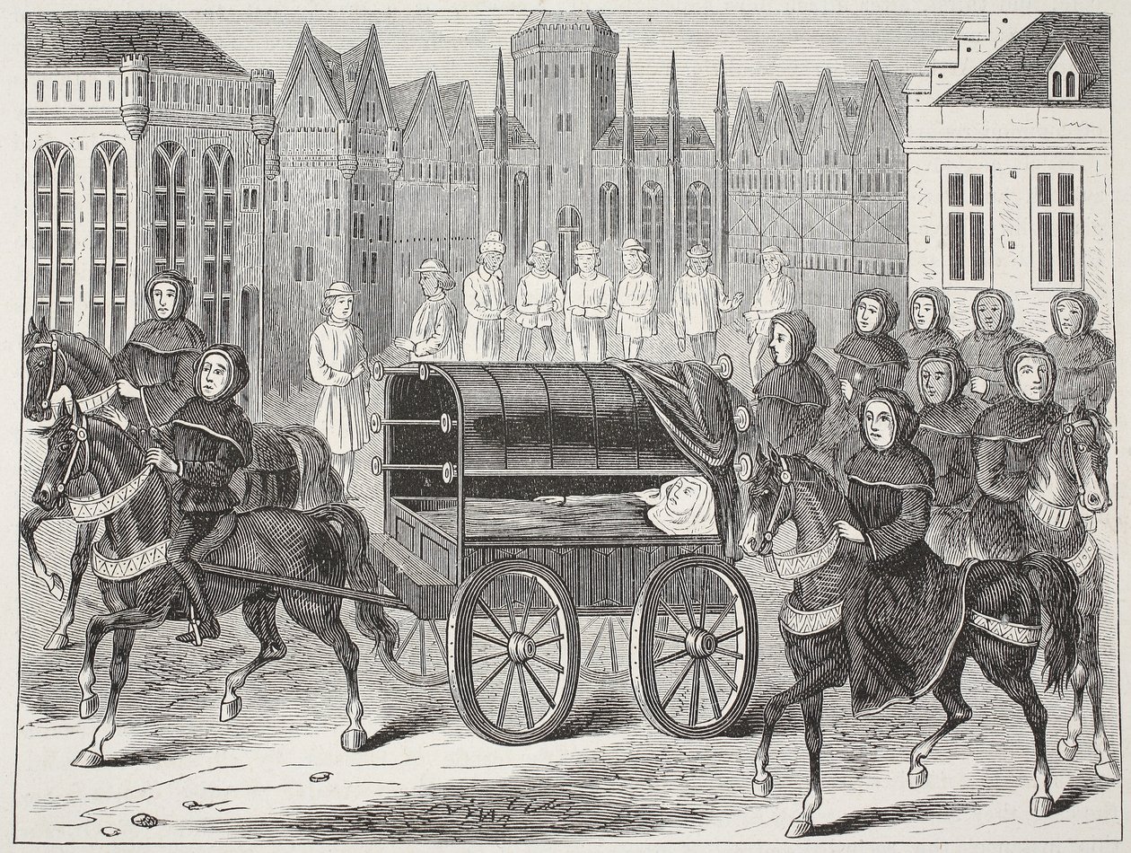 Begravelse av Richard II av English School