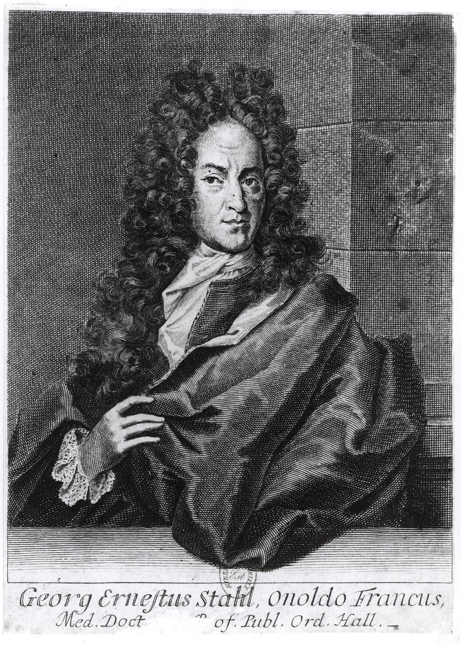 Georg Ernest Stahl (1660-1734) av English School