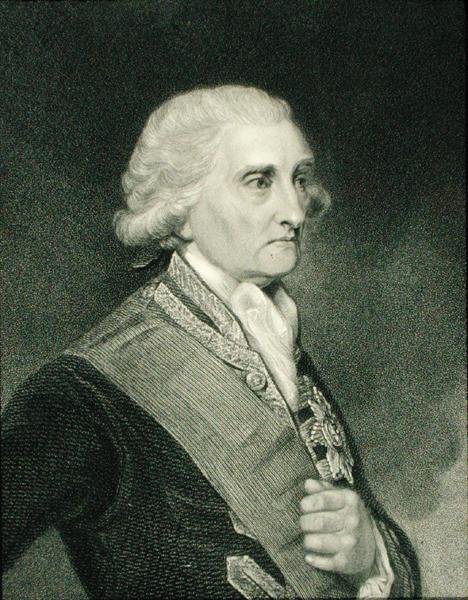 George Brydges Rodney (1718-92) 1. baron Rodney av Stoke-Rodney, fra 