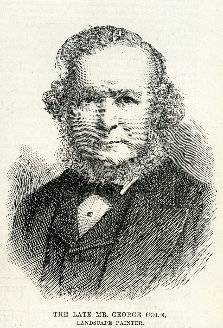 George Cole (1810–83) fra The Illustrated London News 29. september 1883 av English School