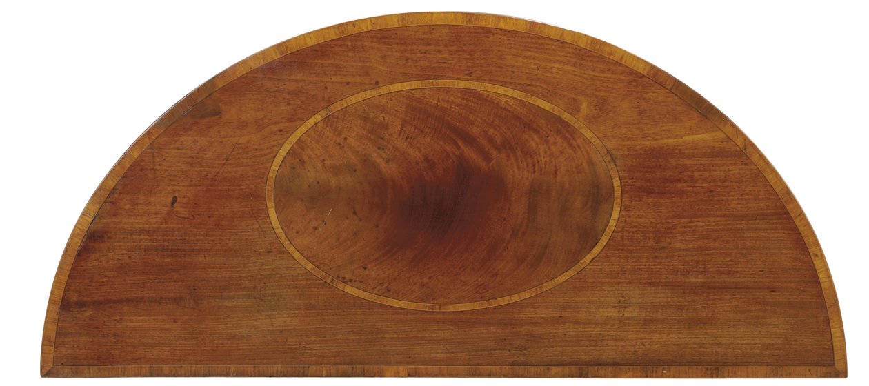 George III innlagt sideskap, ca. 1780 (mahogni og tulipanved) (se også 441547) av English School