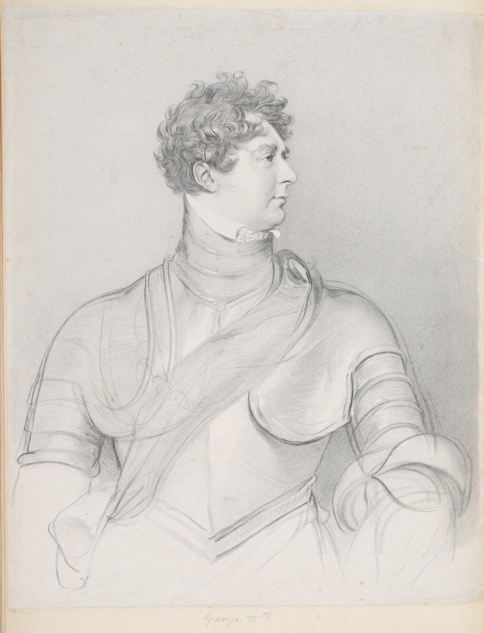 George IV 1762 - 1830. av English School