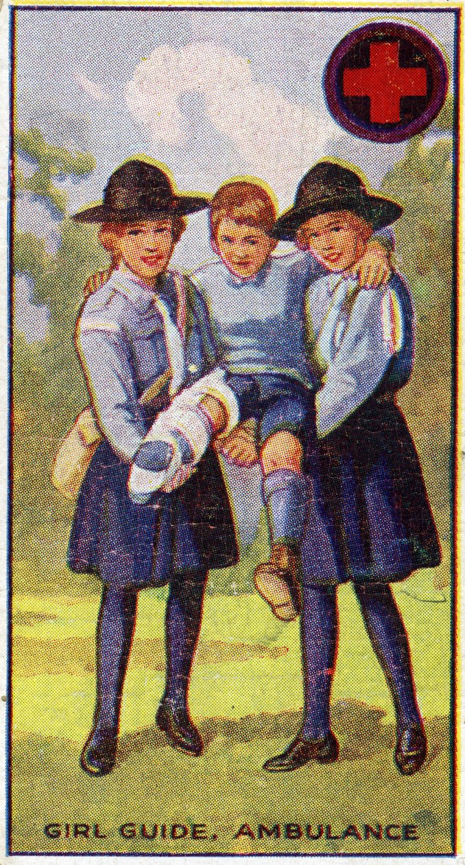 Girl Guide Ambulance Badge, 1923 av English School