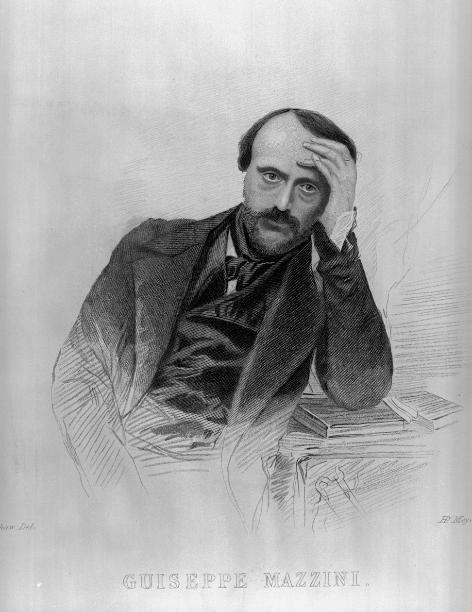 Giuseppe Mazzini, fra 