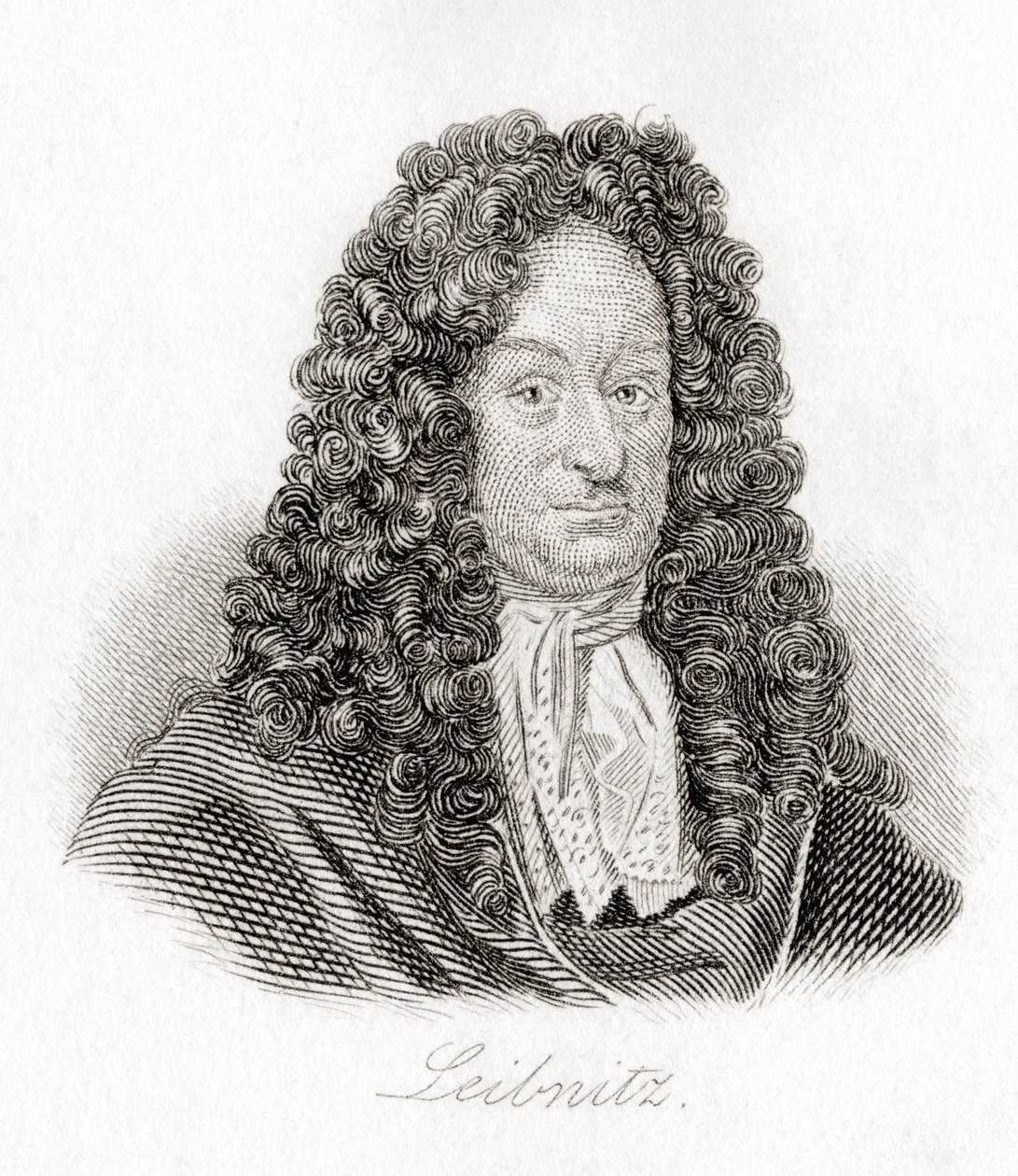 Gottfried Wilhelm von Leibniz av English School