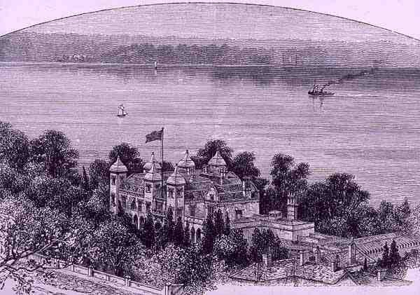 Government House, Perth, Western Australia, fra 