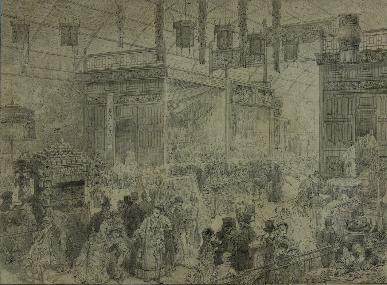 Stor utstilling, kinesisk seksjon, 1851 av English School