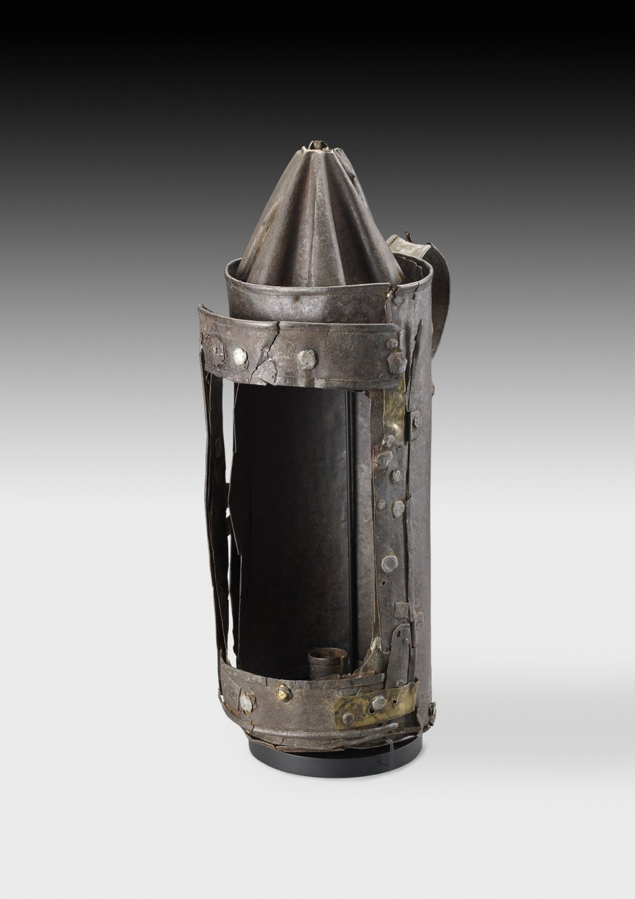 Guy Fawkes Lantern, fra Tradescant Collection, ca. 1605 (platejern) av English School