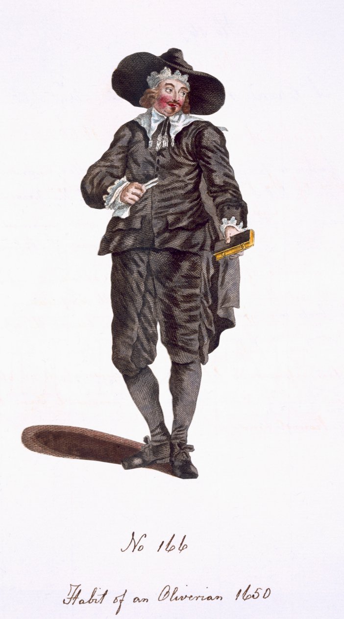 Vanen til en Oliverianer, 1650 av English School