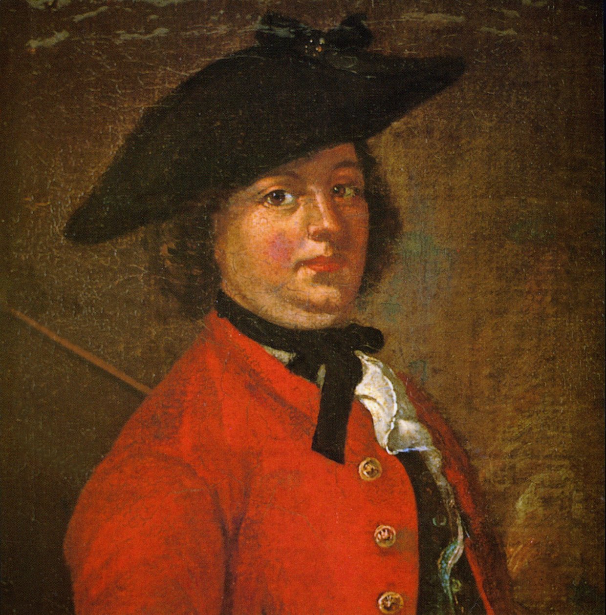 Hannah Snell, den kvinnelige soldaten (farge litho) av English School