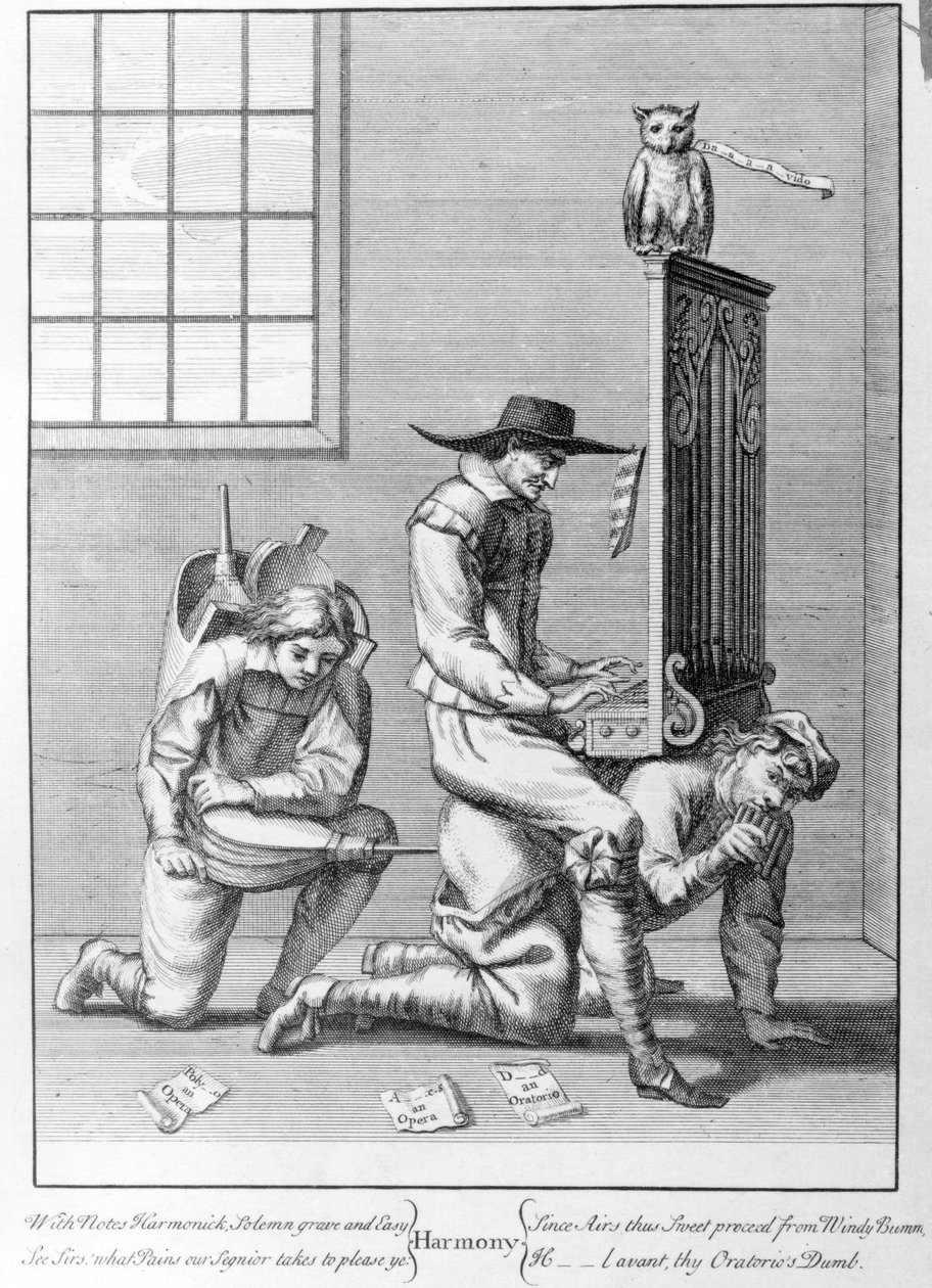 Harmoni, 1735 av English School