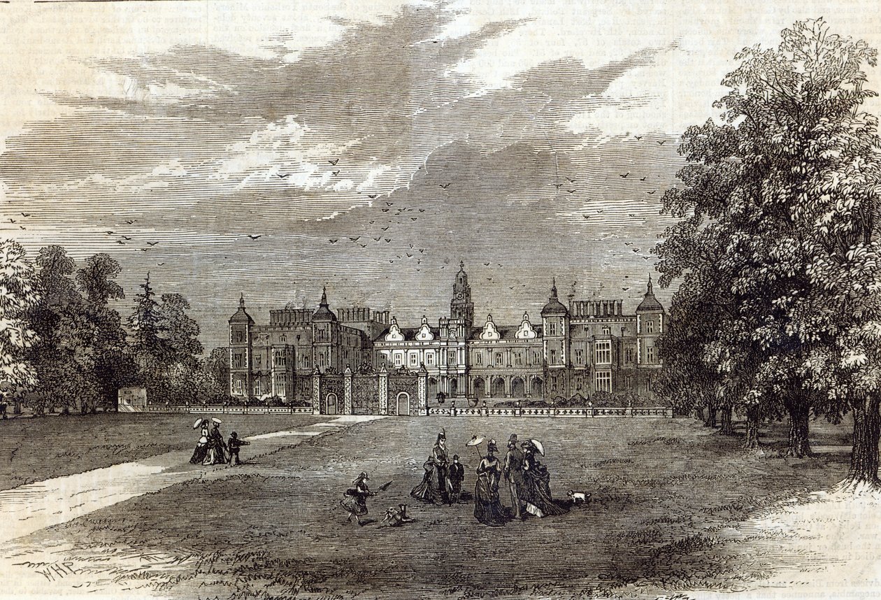 Hatfield House, setet til markisen av Salisbury, fra 