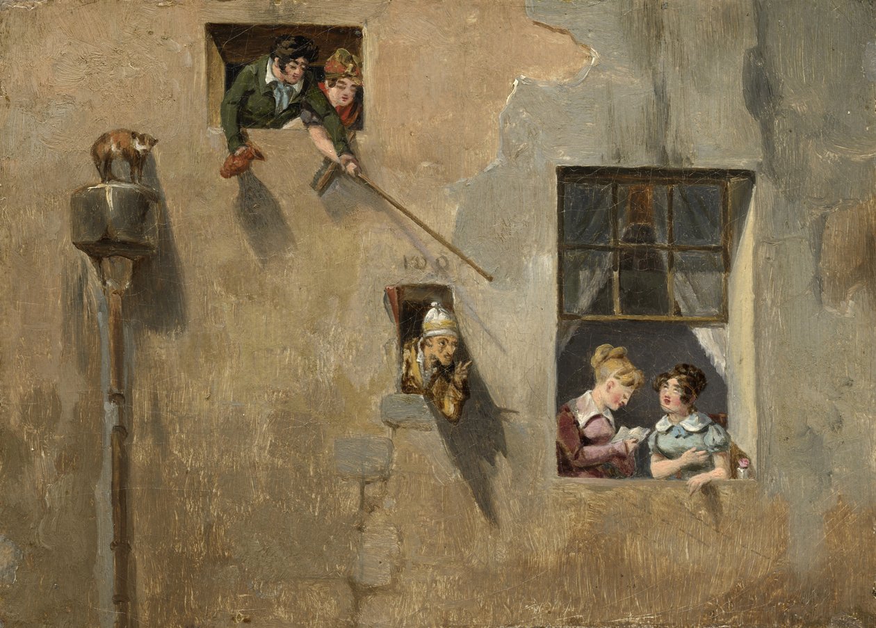 Hecklers, ca. 1800?-50 av English School