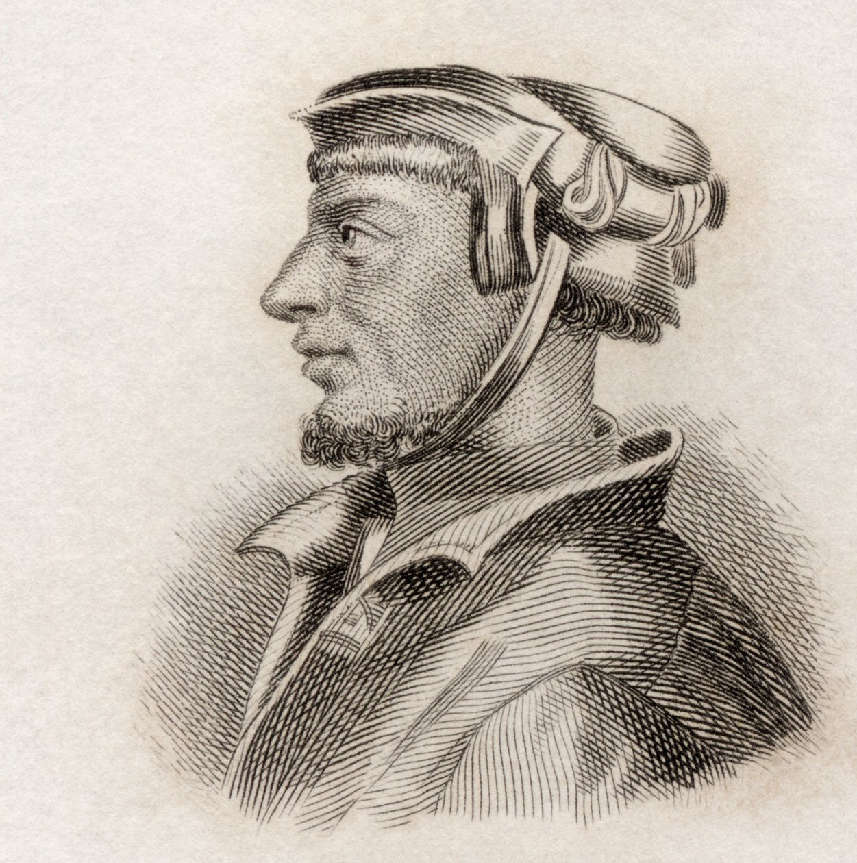 Heinrich Cornelius Agrippa von Nettesheim, 1825 (gravering) av English School