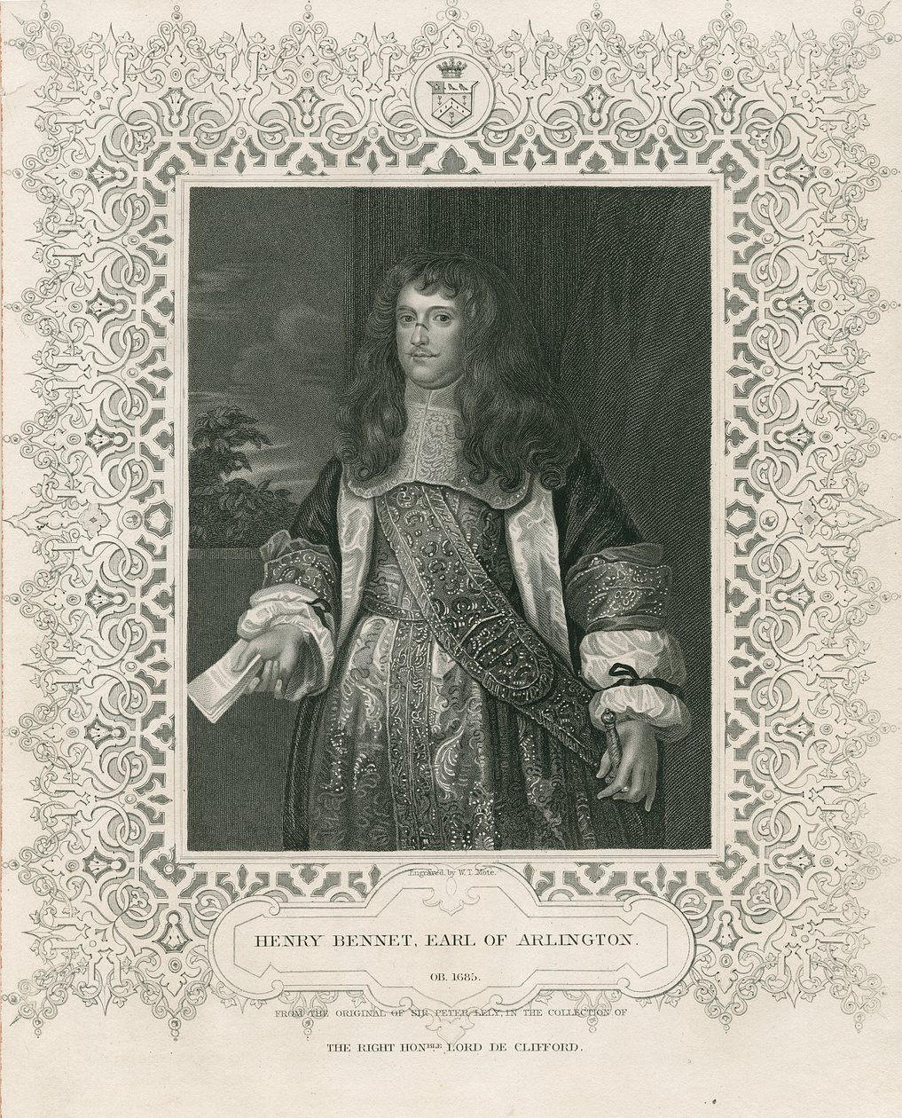 Henry Bennet, 1. jarl av Arlington, fra 